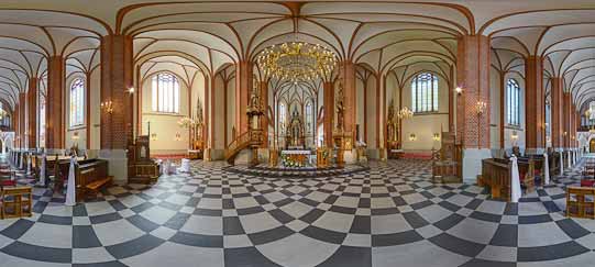 Garbów – kościół parafialny wewnątrz